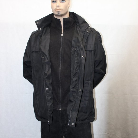 St. John's Bay Jackets & Coats St Johns Bay Black Performance Jacket Poshmark